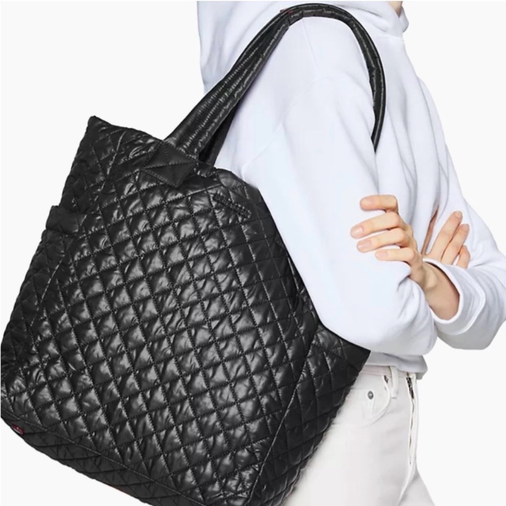 MZ Wallace Black Max Tote Bag - Picture 3 of 9